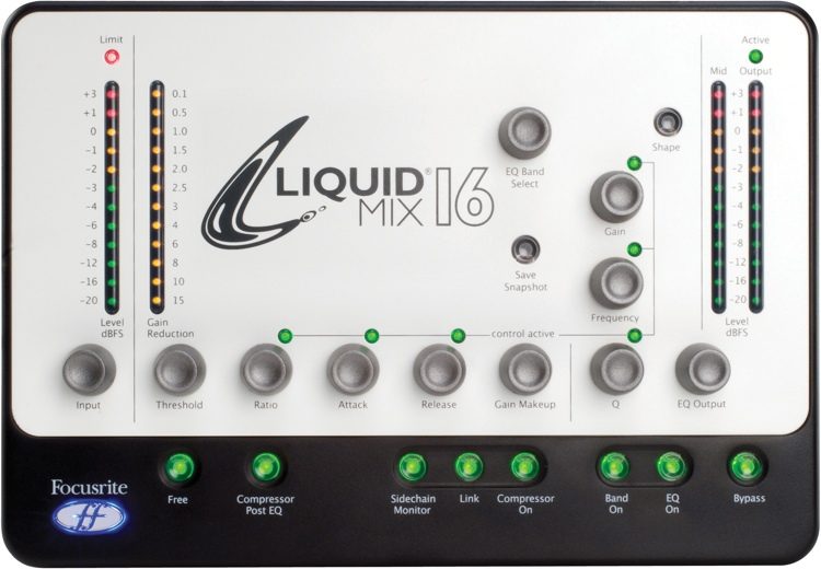 豊富な特価【値下げ】focusrite liquid mix 16 DTM・DAW