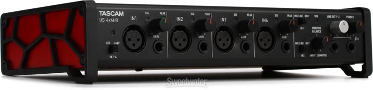 TASCAM US-4x4HR USB Audio Interface | Sweetwater