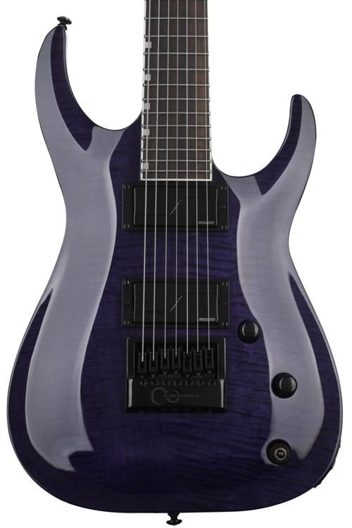 Esp 7 String >> Esp Brian Head Welch Sh 7 Evertune 7 String See Thru Purple Esp 7 String >> Esp Brian Head Welch Sh 7 Evertune 7 String See Thru Purple