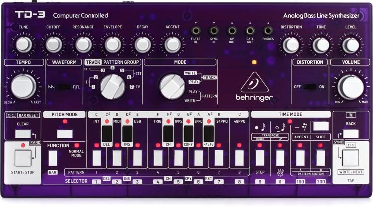 BEHRINGER TD-3 GP ベリンガー 最安値級価格 - 器材