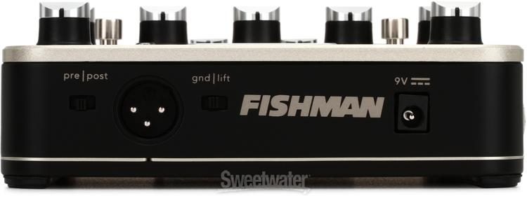 Fishman Platinum Pro EQ/DI Analog Preamp Pedal | Sweetwater
