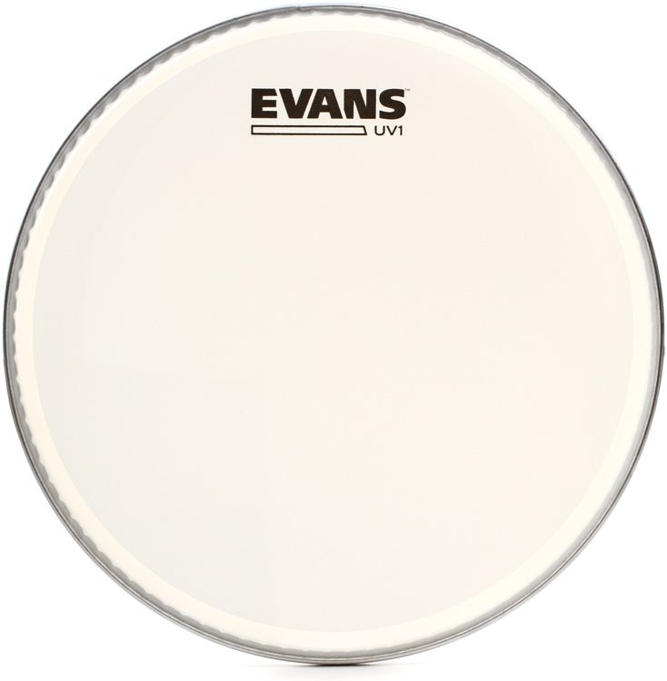 Evans 10" UV1 Coated Drum Head Video Demo 