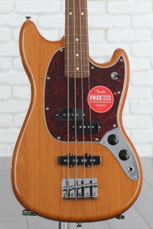 Fender Player Mustang Bass PJ - Aged Natural | Sweetwater