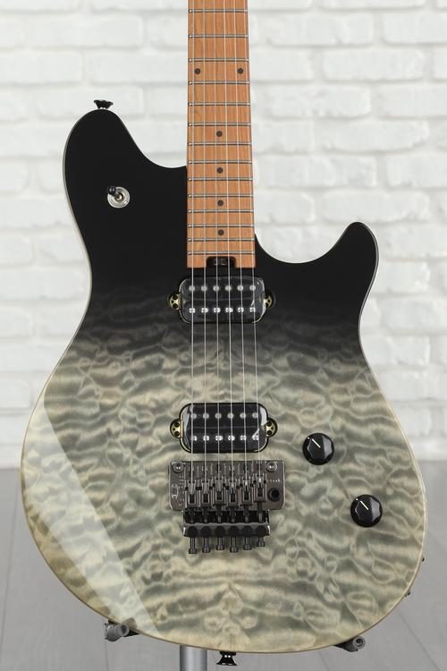 EVH Wolfgang Standard QM Electric Guitar - Black Fade