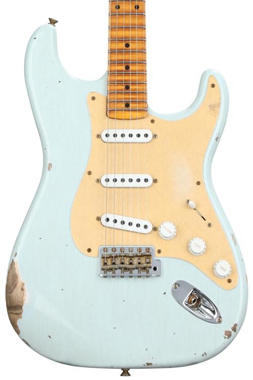 ★Custom HardRelic SonicBlue Stratocaster Fender Custom Shop Limited-edition '54 Stratocaster Relic