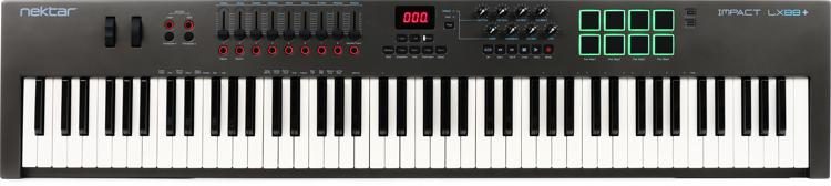 Nektar Impact LX88+ 88-key Keyboard Controller | Sweetwater