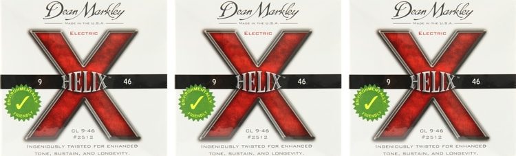 Dean Markley 2512 Helix HD Electric Guitar Strings .009 .046