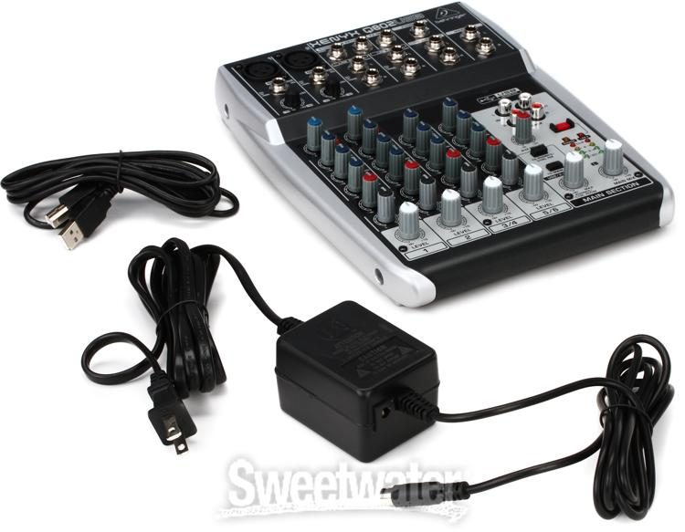 Behringer Xenyx Q802USB Mixer with USB | Sweetwater