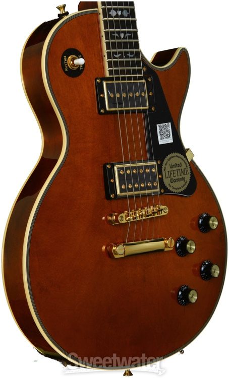 Epiphone Lee Malia Les Paul Custom - Walnut | Sweetwater