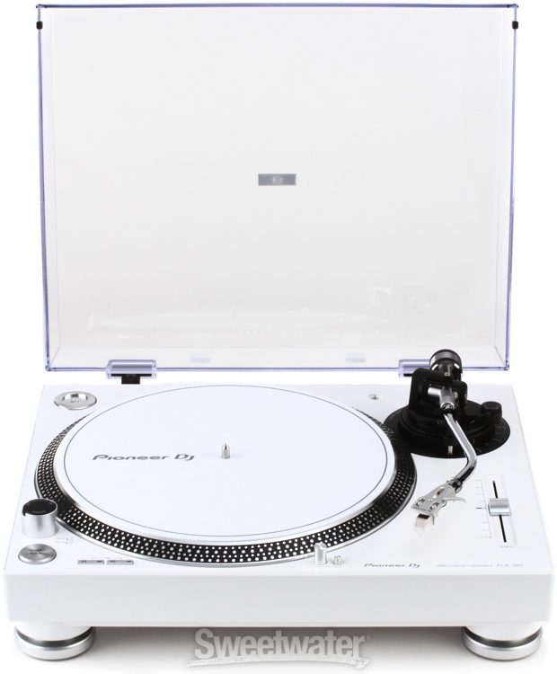 Pioneer DJ PLX-500 Direct Drive Turntable - White | Sweetwater