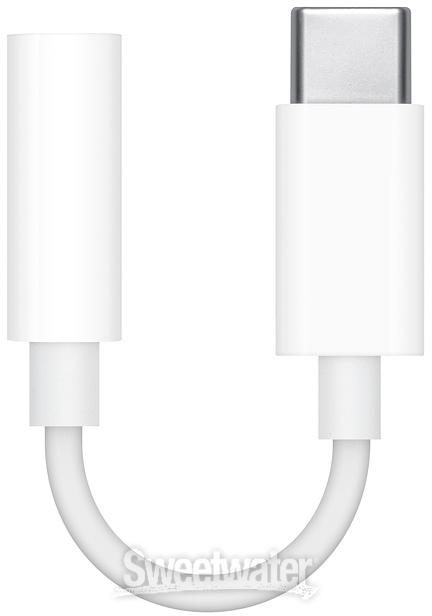 Klinik hjælpe forkæle Apple USB-C to 3.5 mm Headphone Jack Adapter | Sweetwater