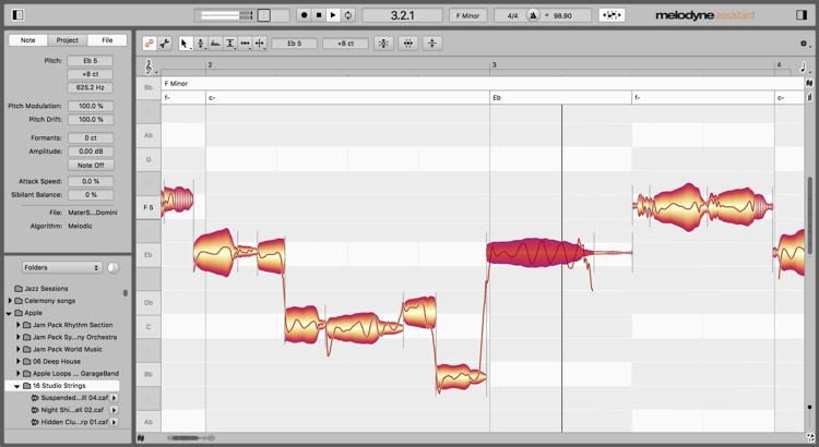 Celemony Melodyne 5 assistant