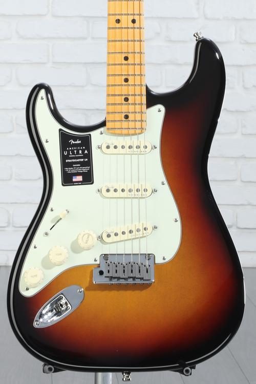 Fender American Ultra Stratocaster Left-handed - Ultraburst with Maple  Fingerboard