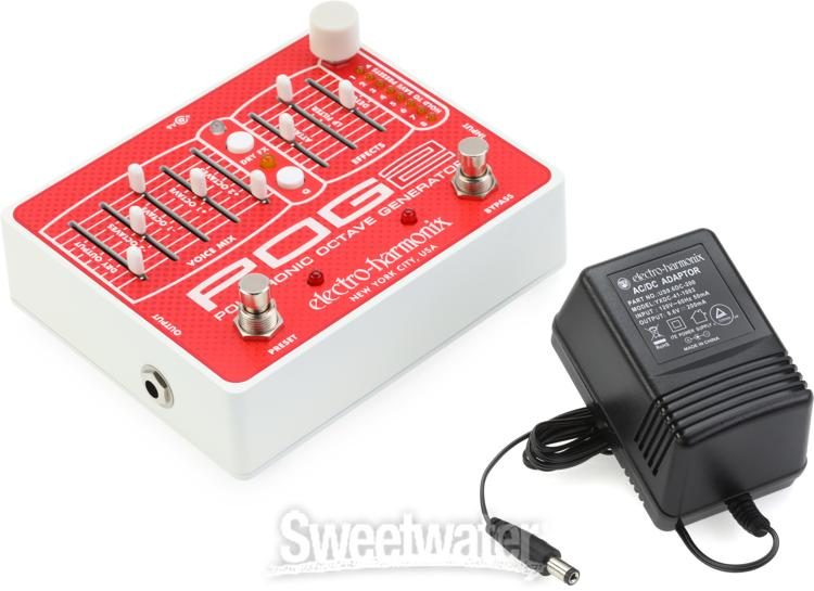 Electro-Harmonix POG2 Polyphonic Octave Generator Pedal | Sweetwater