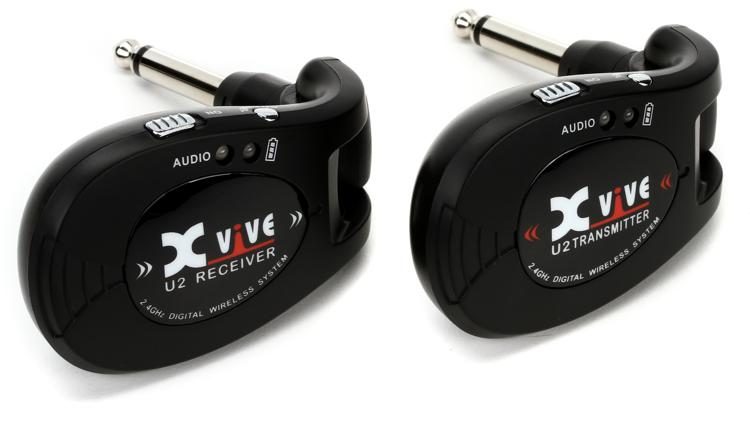 Xvive U2 Digital Wireless Guitar System - Black | Sweetwater