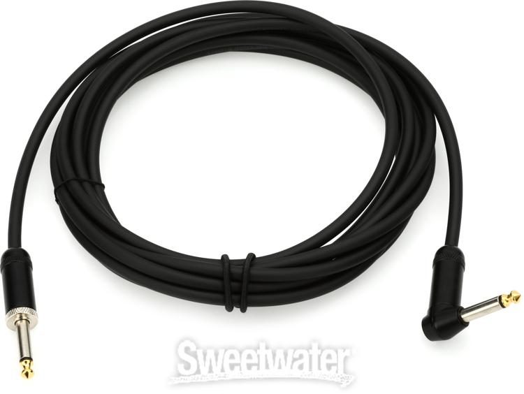 D Addario Pw Amsgra 15 American Stage Instrument Cable 15 Straight To Right Angle Sweetwater
