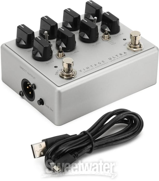 Darkglass Vintage Ultra V2 Bass Preamp Pedal with Aux In