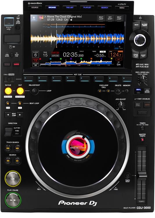 bubbel regelmatig Luchten Pioneer DJ CDJ-3000 Professional DJ Media Player and Odyssey Flight Case  Bundle | Sweetwater