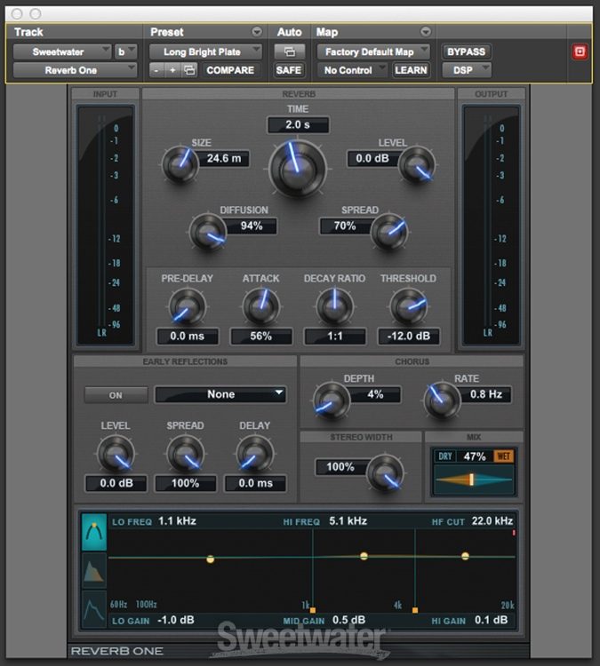 Avid Reverb One Stereo Reverb Plug-in | Sweetwater