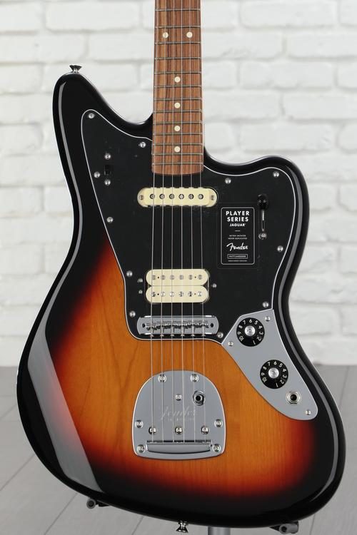 Fender Player Jaguar - 3-Tone Sunburst with Pau Ferro Fingerboard ...