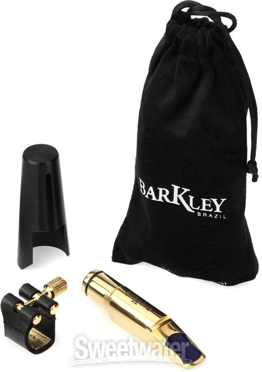 Barkley Verdot Metal Alto Saxophone Mouthpiece - 7, Gold-plated