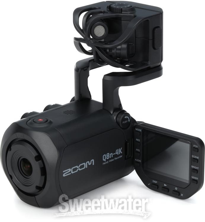 Invite Berry Execute Zoom Q8n-4K Ultra High-definition Handy Video Recorder | Sweetwater