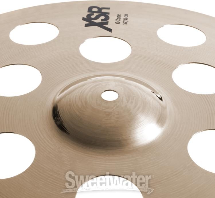 Sabian 16 inch XSR O-Zone Crash Cymbal | Sweetwater