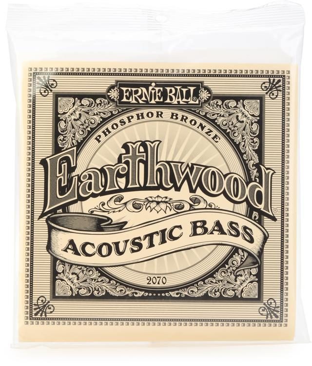 Ernie Ball Earthwood Phosphor Bronze Acoustic Bass Set .045 .095 