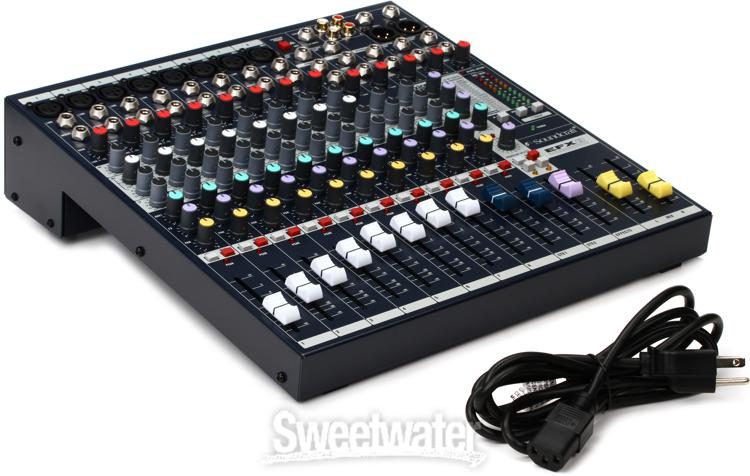 Soundcraft EFX8 8-Channel Mixer with 24-bit Lexicon Digital Effects