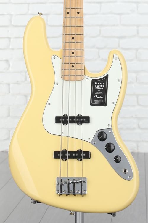 Fender Player Jazz Bass - Buttercream with Maple Fingerboard