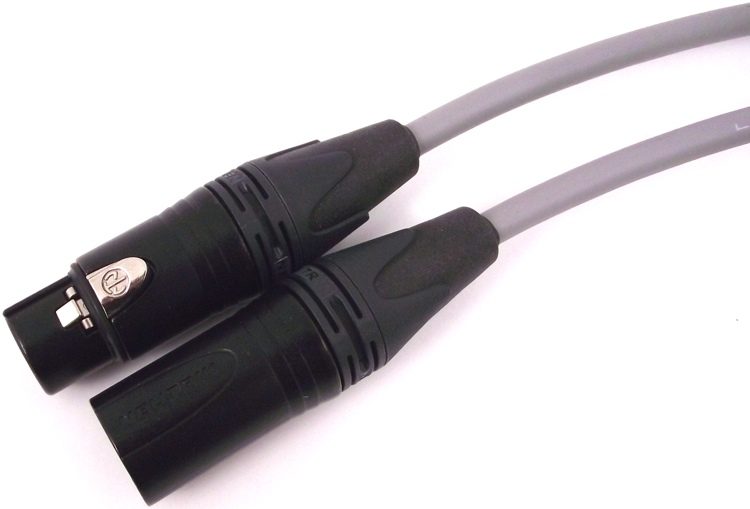 Pro Co 50' Ameriquad Canare Star Quad Mic Cable 50' Gray Sweetwater