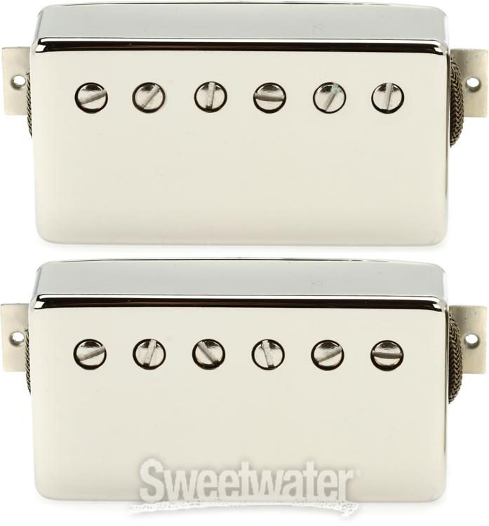 Mojo Tone '59 Clone Humbucker 2-piece Pickup Set - Nickel Cover