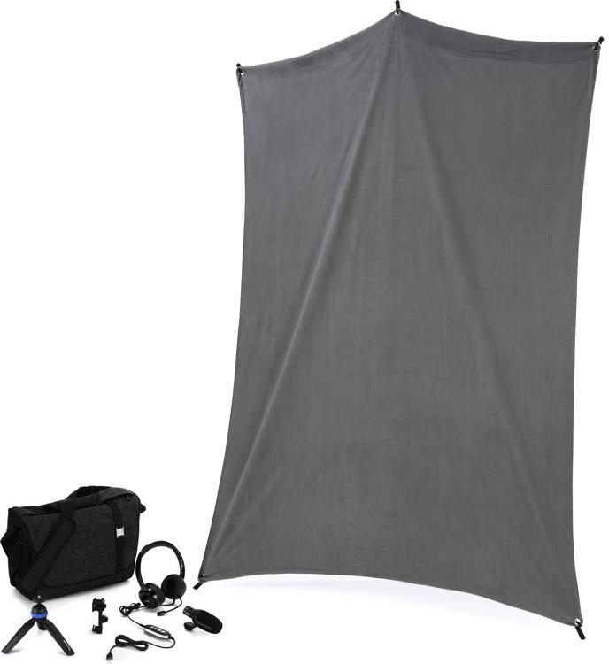 Saramonic Home Base Professional Video Call Kit with Backdrop Sweetwater