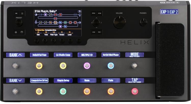 Line 6 Helix Guitar Multi-effects Floor Processor - Space Gray