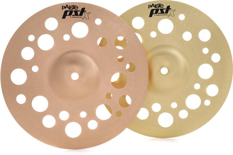 Paiste 10 inch PST X Swiss Hi-hat Cymbals | Sweetwater
