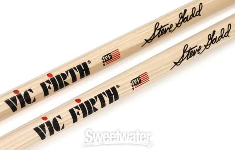 Wood Tip Vic Firth Signature Series Drumsticks Steve Gadd 
