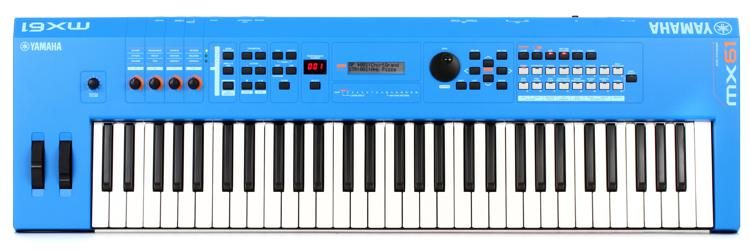 Yamaha MX61 Music Synthesizer V2 - Blue