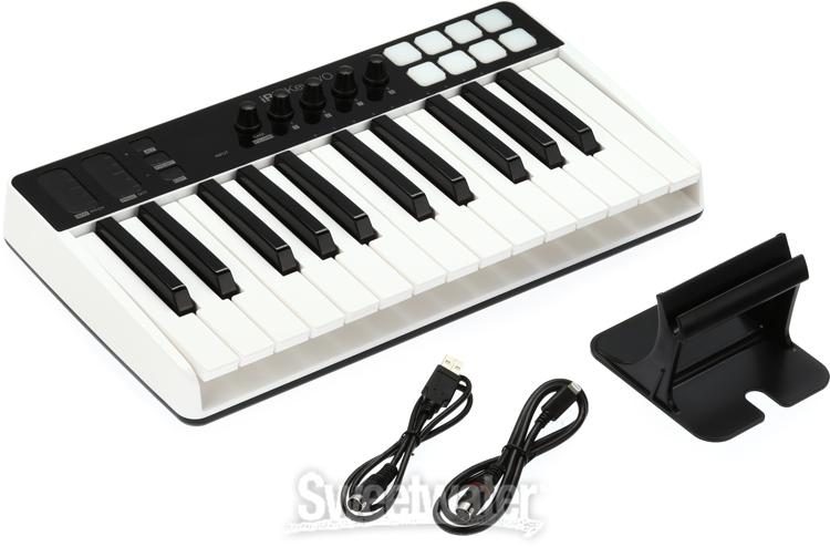 IK Multimedia iRig Keys I/O 25 Keyboard Controller with Audio Interface for  iOS, Mac/PC