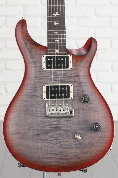 PRS Limited-edition CE 24 Electric Guitar - Nitro Satin Faded Grey Black  Cherry Burst