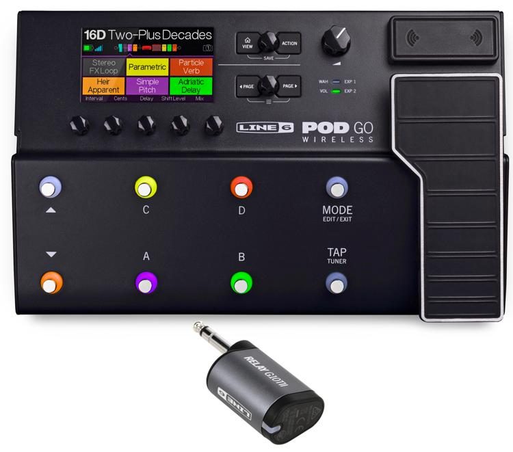 Line 6 POD Go Wireless Guitar Multi-effects Floor Processor