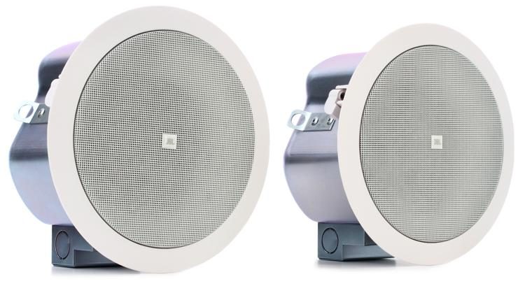 Kvalifikation loop konservativ JBL Control 24C Micro 4.5-inch Ceiling Speakers - White (Pair) | Sweetwater