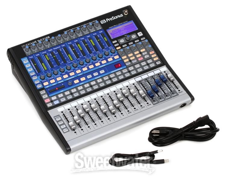 PreSonus StudioLive USB 16-channel Digital Mixer | Sweetwater