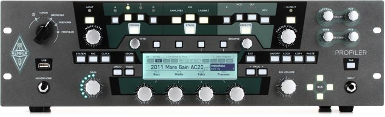 Kemper Profiler Rack Rackmount Profiling Amp Head Sweetwater