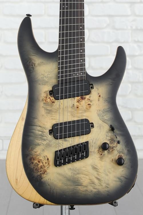 Schecter Reaper-7 Multiscale - Satin Charcoal Burst