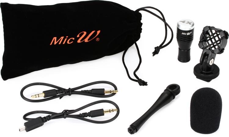 MicW i2265 XY Stereo Microphone Kit for GoPro/DSLR Cameras | Sweetwater