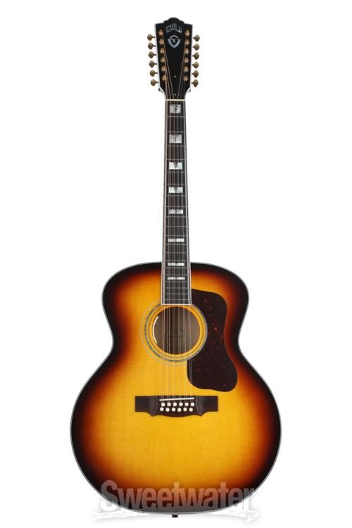 Guild F-512E Maple Jumbo 12-string Acoustic-electric Guitar 