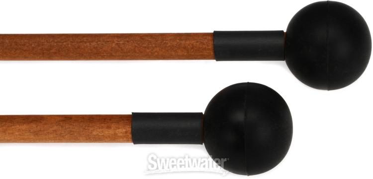 Xylophone Timber Drum Co Pair of Hard Polymer Mallets for Energy Chime Made in U.S.A Wood Block T2HP and Bells Premium 