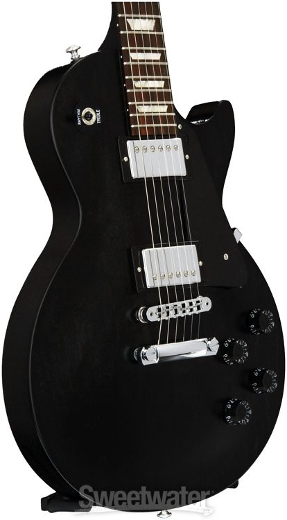 gibson les paul studio black satin