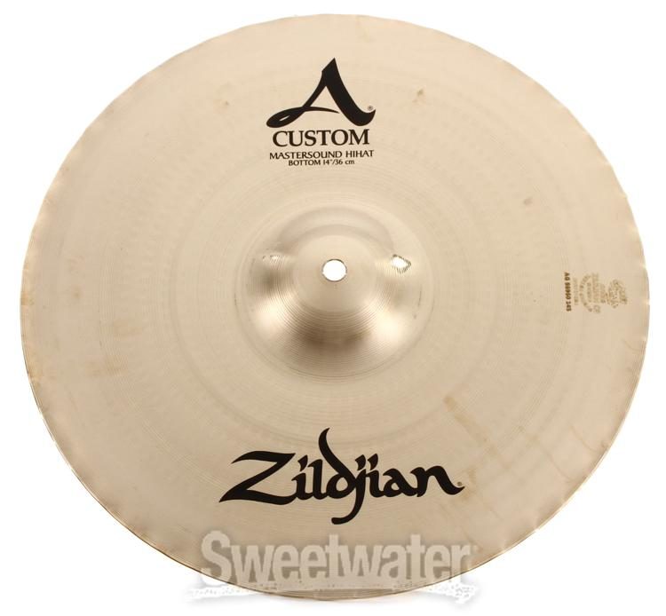 Zildjian 14 inch A Custom Mastersound Hi-hat Cymbals