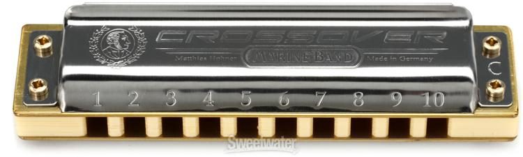 Hohner Marine Band Crossover Harmonica - Key of C | Sweetwater